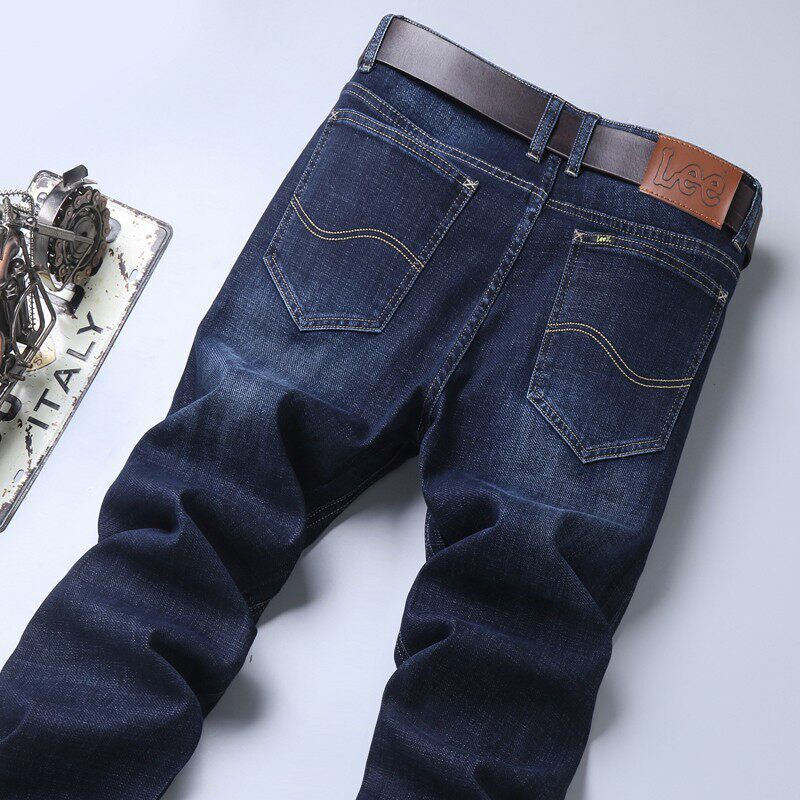 Su Lee Summer Thin Men's Jeans Spring and Autumn Loose Straight Casual Pants Slim Fit Stretch Trendy Versatile Long Pants Su Lee Summer Thin Men's Jeans Spring and Autumn Loose Straight Casual Pants Slim Fit Stretch Trendy Versatile Long Pants