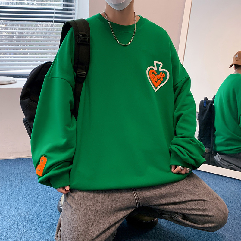 Chaqueta de cuello redondo para hombres in ropa de moda primavera y otoño 2022 nuevo tipo de chicos suelta y versátil sin sombrero chaqueta de pareja