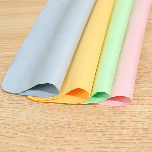 Portable screen mobile phone cleaning camera jewelry lens cleaning cloth wiping cloth piano wiping cloth fiber suede glasses cloth