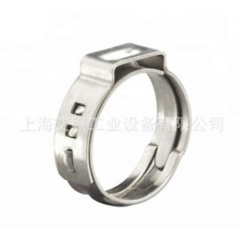 304/316不锈钢单耳无极卡箍 抛光不锈钢单耳喉箍油管气管软管卡箍