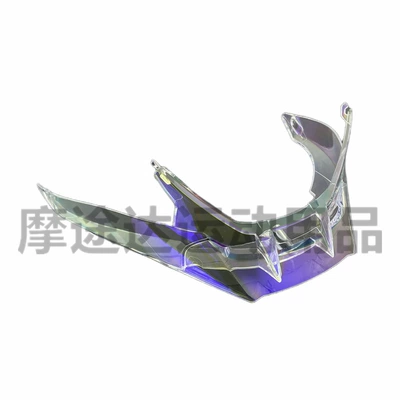 Electroplated Motorcycle Helmet Accessories and – Dəbilqə (Kaska) aksesuarları - r50s-rear-wing-revo-aurora-blue-with-screws