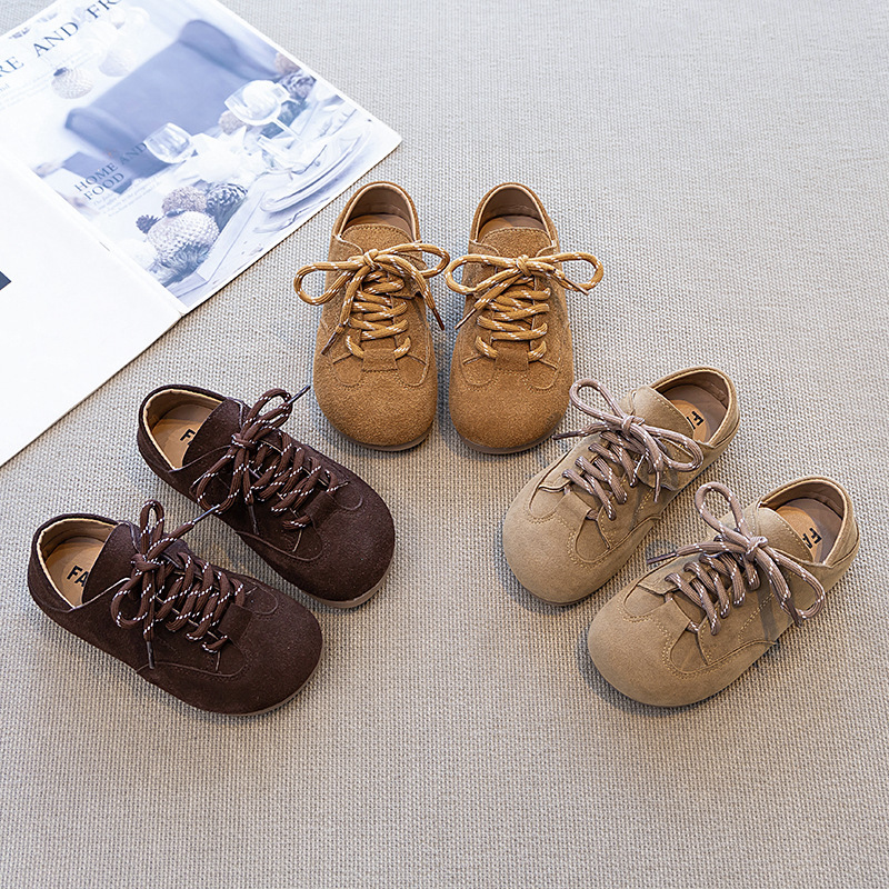 Children's retro autumn shoes for boys