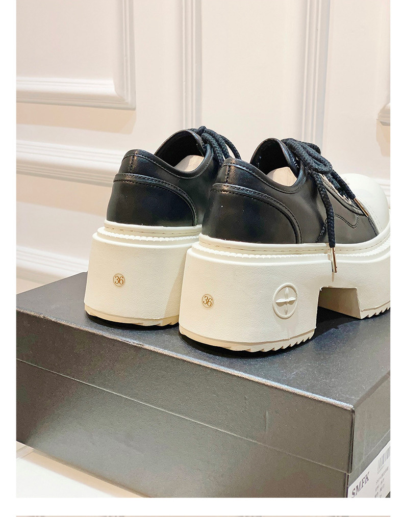 Martin's 2024 new women's shoes have a sole and a height increase of 9.5 centimeters. Student Fashion Shoes_voghion.com