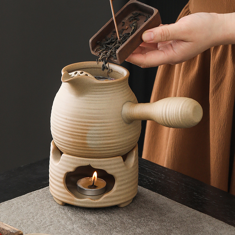 Crude Pottery Side Pot Alcohol Candle Warm Tea Stove Encircled Stove Tea Boiling Household Indoor Pot Tea Boiling Tea Boiling Boiling Milk Tea Pot Crude Pottery Side Pot Alcohol Candle Warm Tea Stove Encircled Stove Tea Boiling Household Indoor Pot Tea Boiling Tea Boiling Boiling Milk Tea Pot