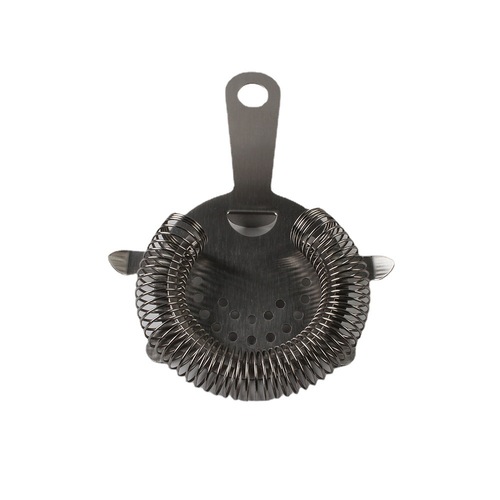 不锈钢滤冰器 四耳过滤器滤冰隔 酒巴鸡尾酒 调酒用具