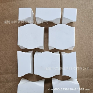 厂家加工 氧化铝陶瓷板 承受高温氧化铝陶瓷异形件