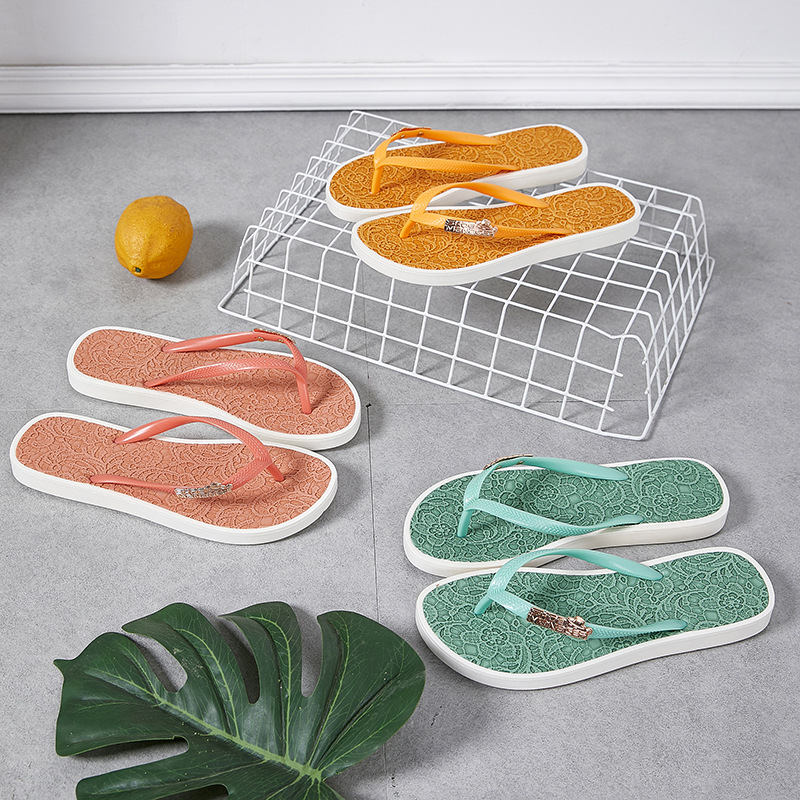 Damen Sommer Flip-flops Für Outdoor Strand Und Badezimmer_voghion.com