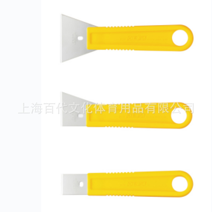 OLFA爱利华日式不锈钢铲刀玻璃地板油烟机清洁刀套装SCR系列