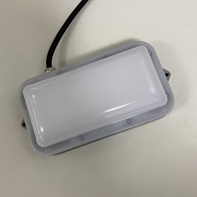 商用不锈钢运水排烟罩吸顶灯酒店厨房20W防水防爆防雾油烟机LED灯