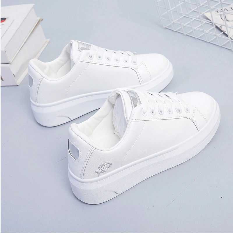 Little white shoes female 2021 summer ne...