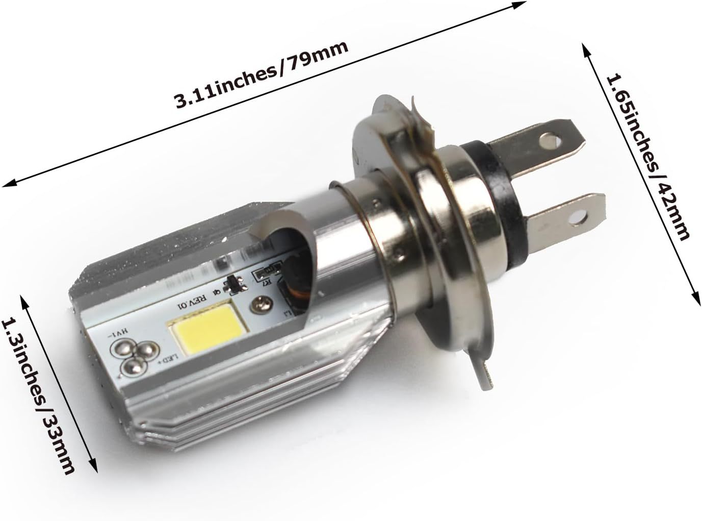 Motorcycle Ba20D H6 Cob High Power Motorcycle Headlight M2S H6 Headlight H4 Led Headlight
