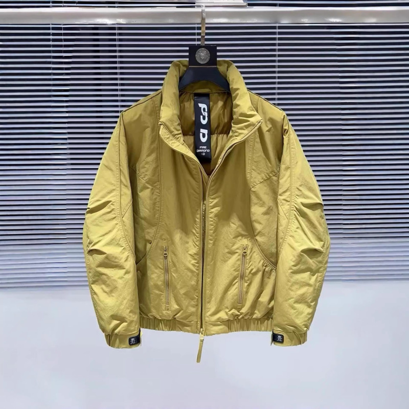 2025 Winter New Men's down Jacket Korean Style Slim Fit Fashionable Youth Thickened Warm down Jacket Men's Coat