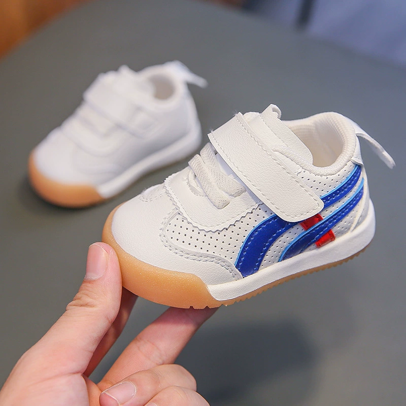 2022 весна-осень, новая мужская обувь для малышей, детская обувь, нескользящая сетчатая женская обувь с мягкой подошвой, Детская функциональная обувь