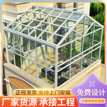 南昌玻璃結構雨棚 陽光房門頭停車玻璃雨篷 花園遮陽棚