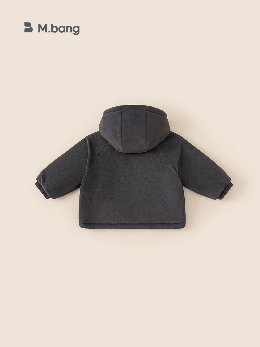 Ropa Infantil Youbao, Ropa de Trabajo de Otoño e Invierno, Chaqueta Cortavientos con Capucha y Bloques de Color para Niños Pequeños, Ropa de Invierno