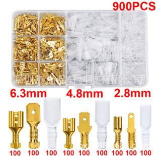 315PCS 450PCS 600PCS 900PCS 2.8/4.8/6.3MM ��ɫ�yɫ�䉺��ɲ�