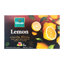 迪尔玛Dilmah茶 柠檬味红茶20小包盒装 斯里兰卡简包水果袋泡茶包