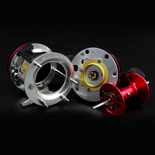 Anchor fish wheel Lei Qiang wheel blackened ship fishing wheel full metal drum boat fishing wheel sea fishing wheel anchor fish wheel fishing line wheel