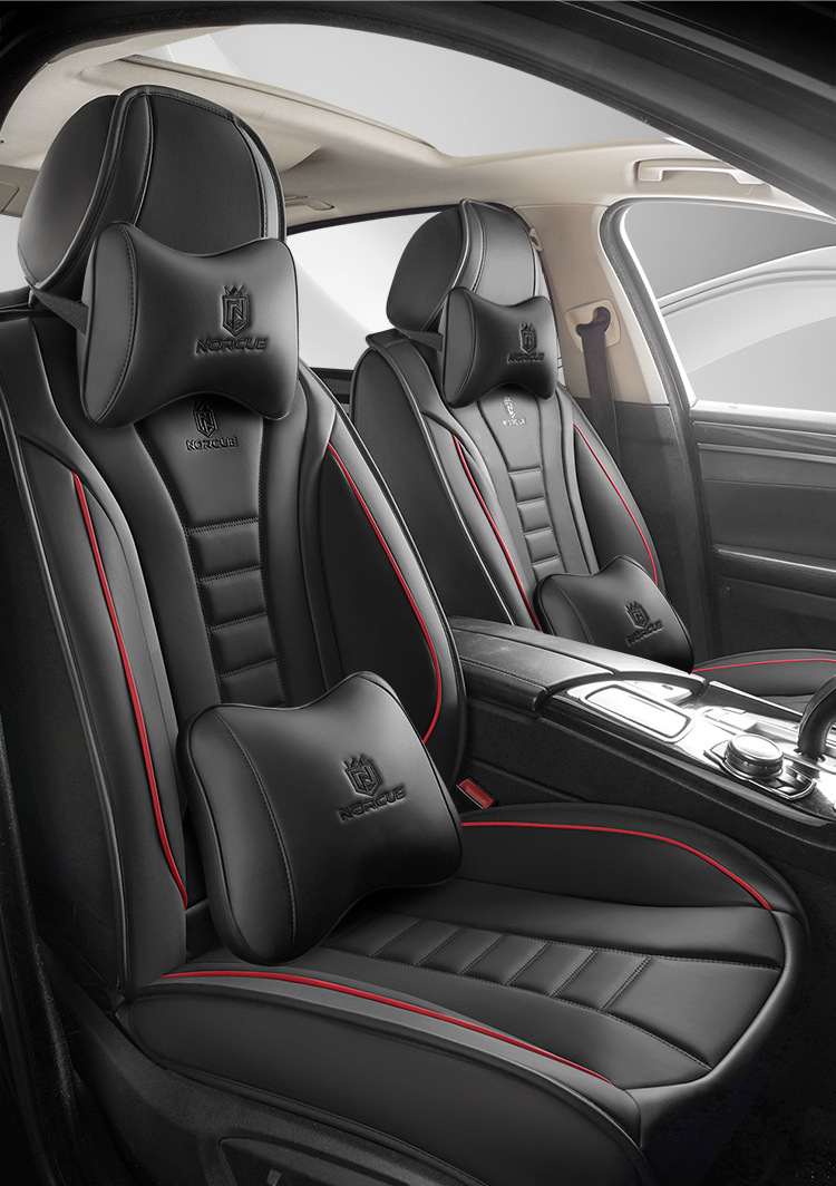 Cross-Border New Car Seat Covers, Universal Seat Covers for All Seasons, All-Inclusive Seat Cushions, Full Leather Seat Cushions, Manufacturers Wholesale Foreign Trade