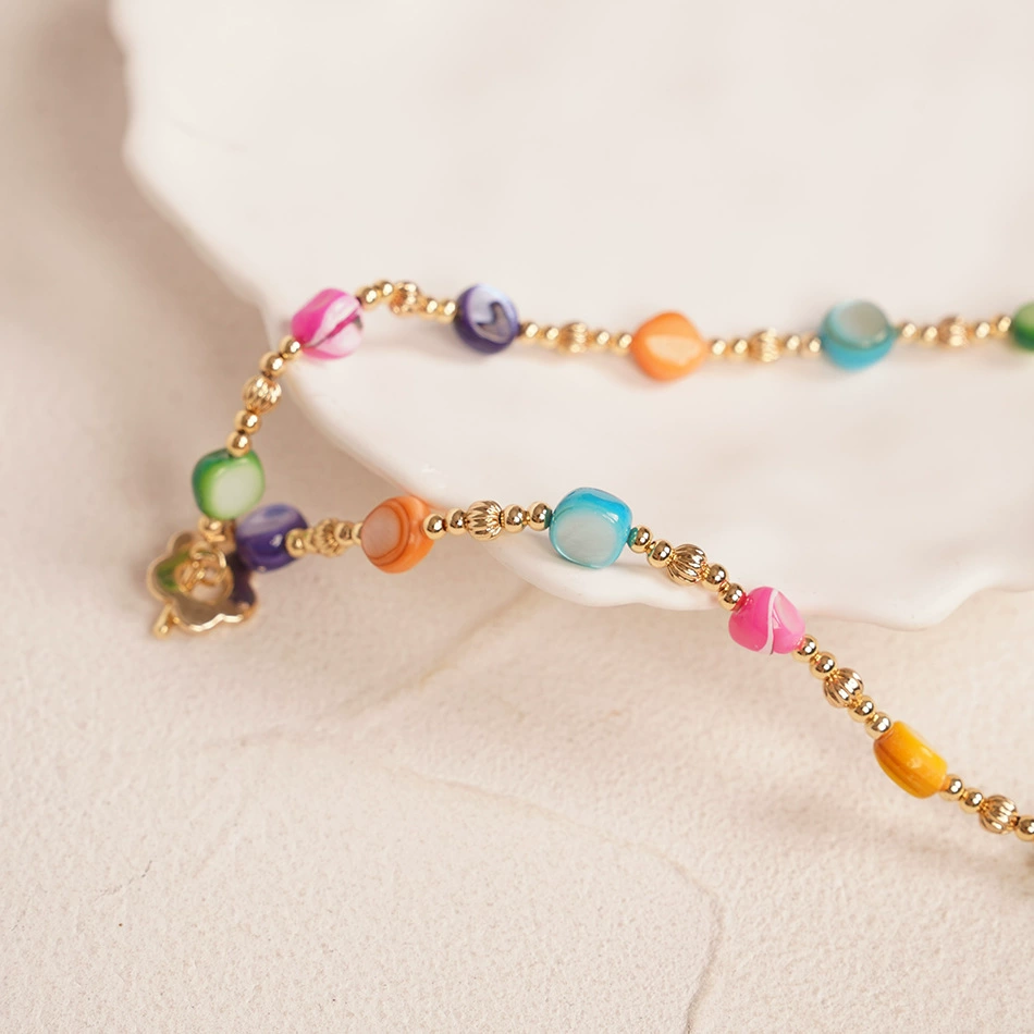 (Cross-border trading), accessory, universal brand rainbow necklace, DIY, European style, simple and elegant design