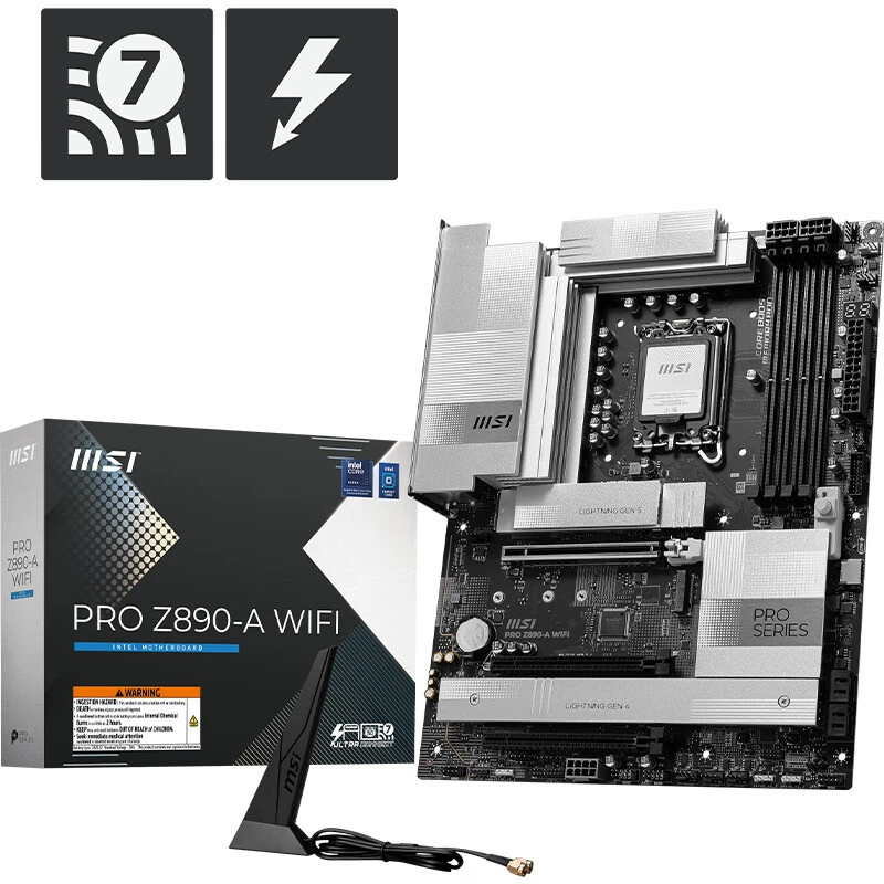 PRO Z890-A WIFI поддерживает процессоры 285K/265K/265KF