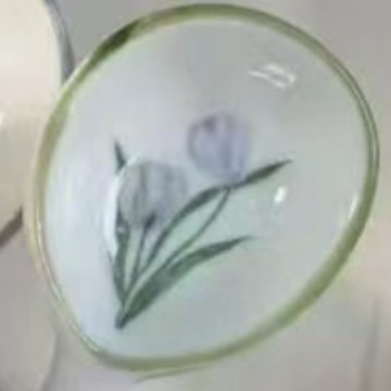 6.6inch 트위스트 스푼/신선한 튤립