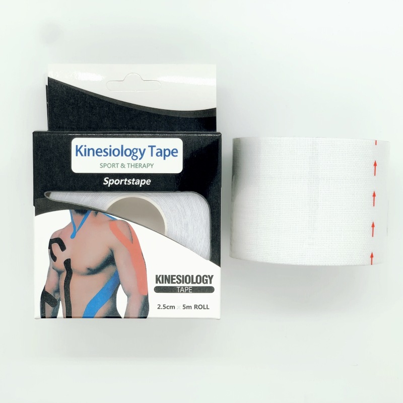 Parche muscular de corte previo al por mayor en caja de protección de elevación elástica cinta deportiva rodilleras baloncesto fitness parche de efecto interno muscular