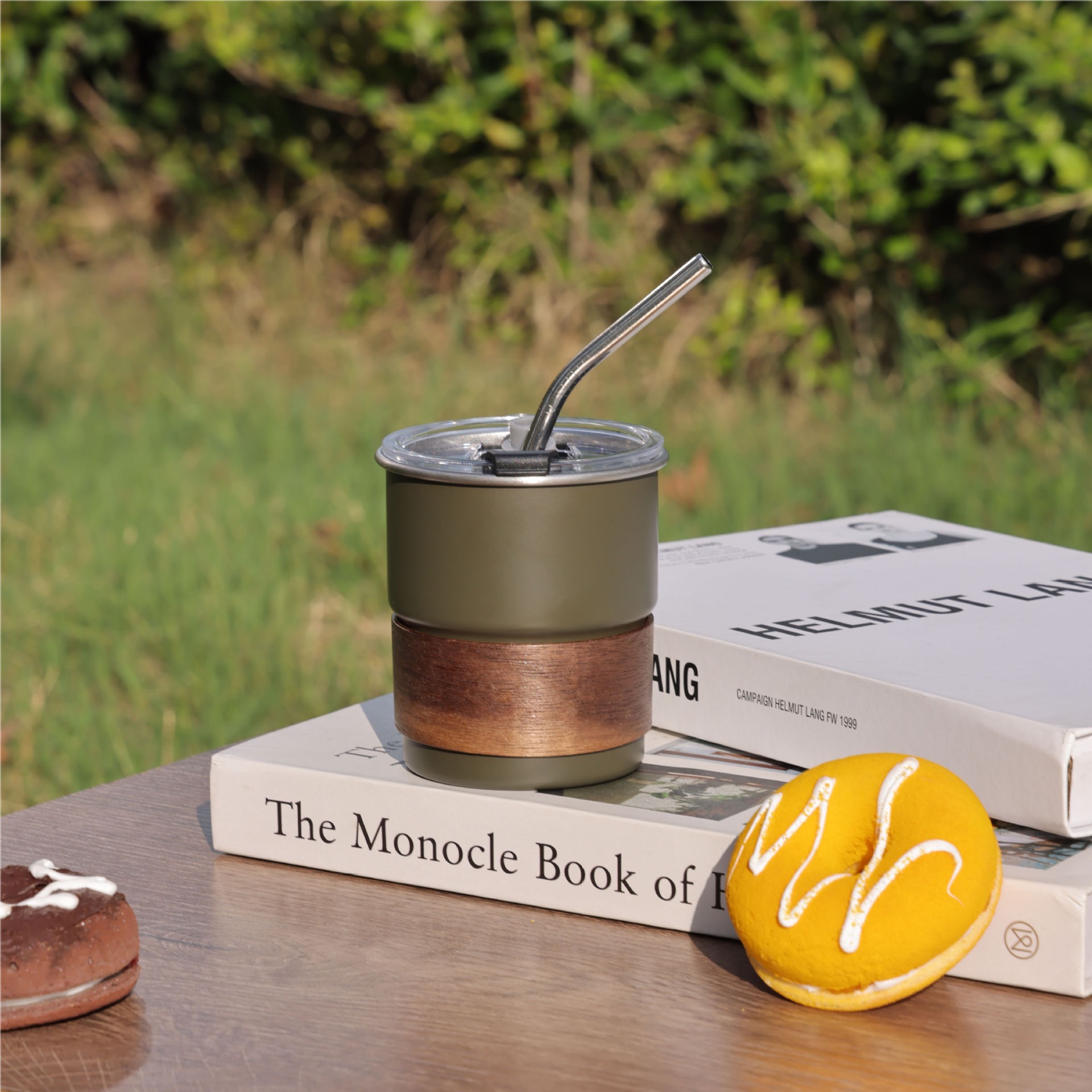 304 tazas de acero inoxidable taza de café con tapa taza de agua al por mayor personalizada estilo portátil al aire libre simple