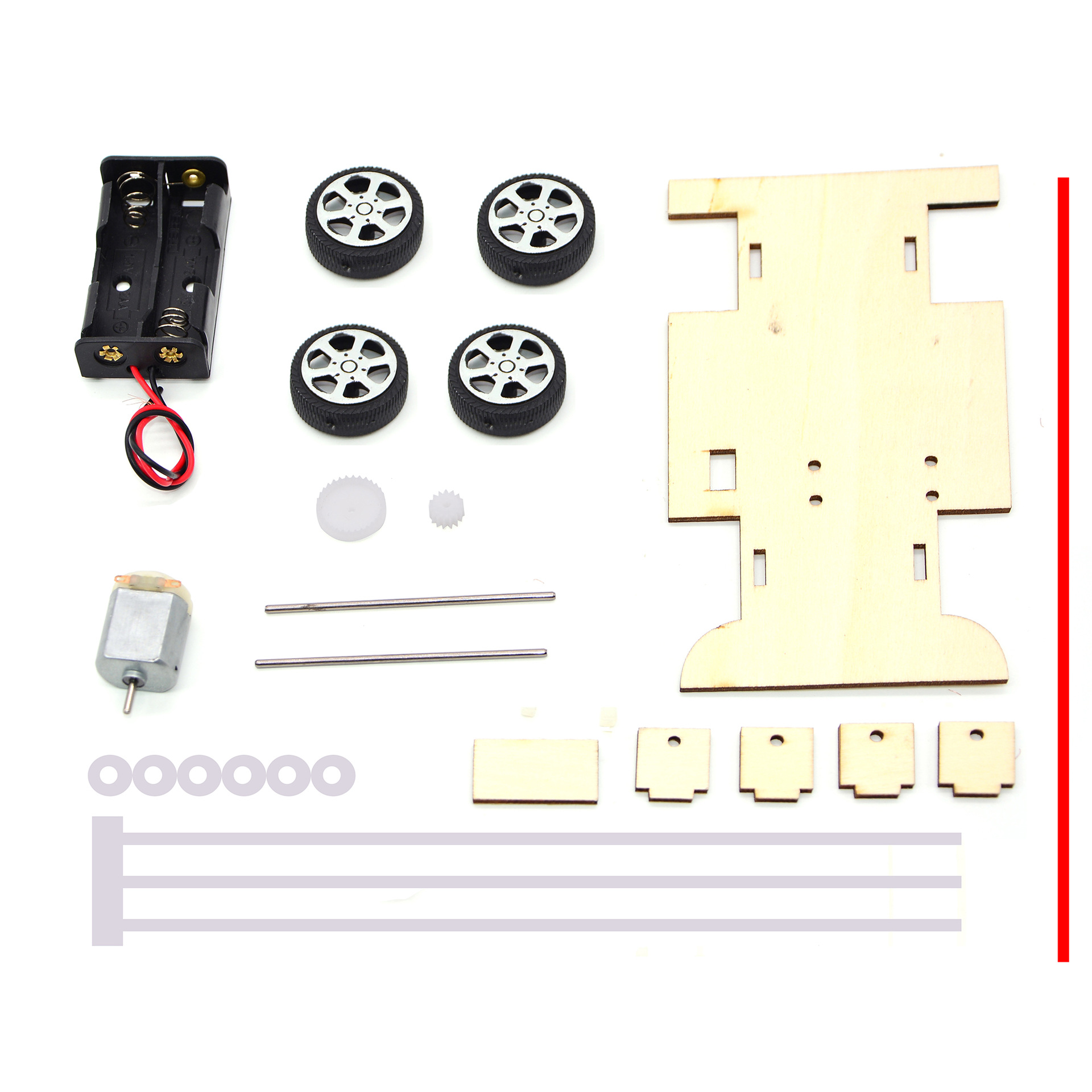 KX1351 DIY汽车模型 主图 (1)