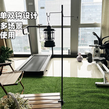 跨境速卖通露营灯杆便携式折叠户外野营照明灯支架铝合金营地灯架