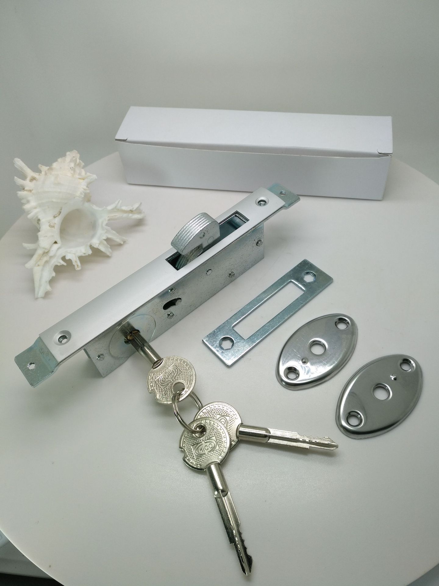 China del Sur en stock capitán marca 1862 Cruz cuchara mortaja cerradura vidrio puerta corredera gancho cerradura antigua exportación barato