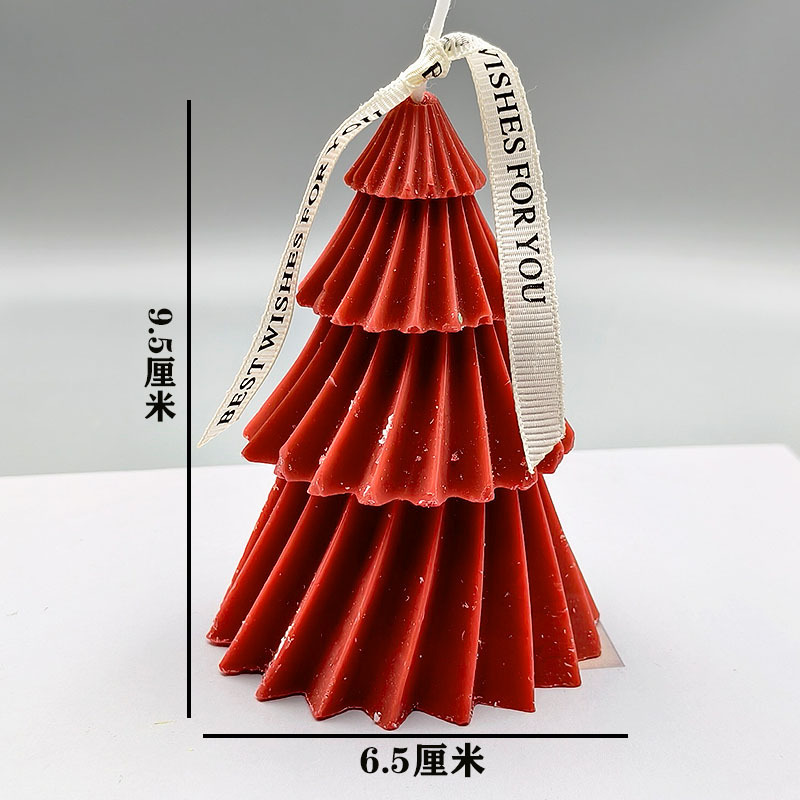 造型蜡烛圣诞节礼物装饰摆件家居桌面树型迷你圣诞树香薰蜡烛礼物|undefined
