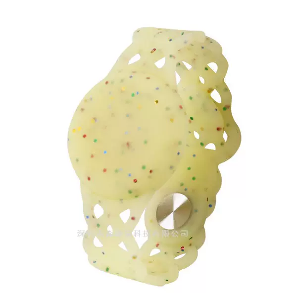 Polka dot light yellow protective cover+OPP