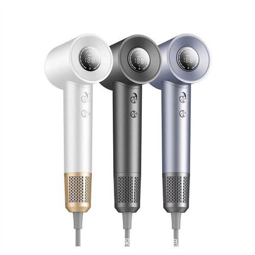 Cross-border high-speed ionic hair dryer, leafless negative ion rapid drying hair dryer, hair dryer that doesn't damage hair, hair dryer with 110,000 rotations
