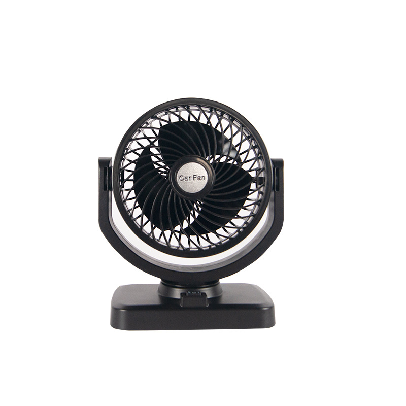Fuchifu ventilador de coche personalizado potente ventilador de coche de un solo cabezal camión grande furgoneta 24V12v universal image 6