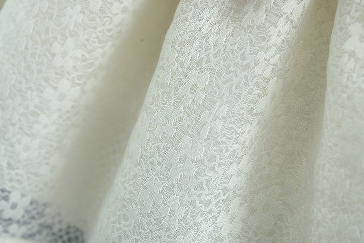 Sommerkleid Aus Spitze Mit Großer Schleife Für Mädchen Kurzärmlig_voghion.com