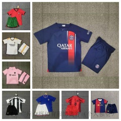 卸売サッカーユニフォームセットレアルマドリッドパリマイアミアヤックスアーセナルバイエルンリバプールバルセロナジャージ