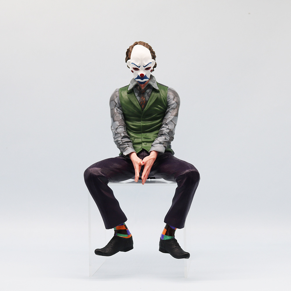 Joker Heath Ledger Action Figure Squad Figurine Desktop Ornament_voghion.com