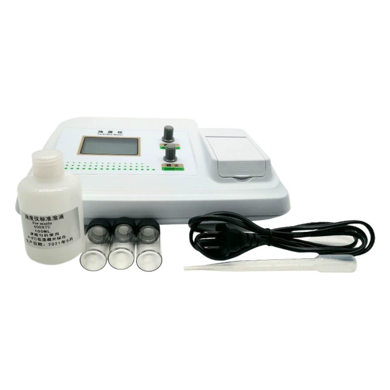 Измеритель мутности лабораторный Настольный интеллектуальный цифровой дисплей рассеянного света детектор мутности взвешенных веществ измеритель мутности