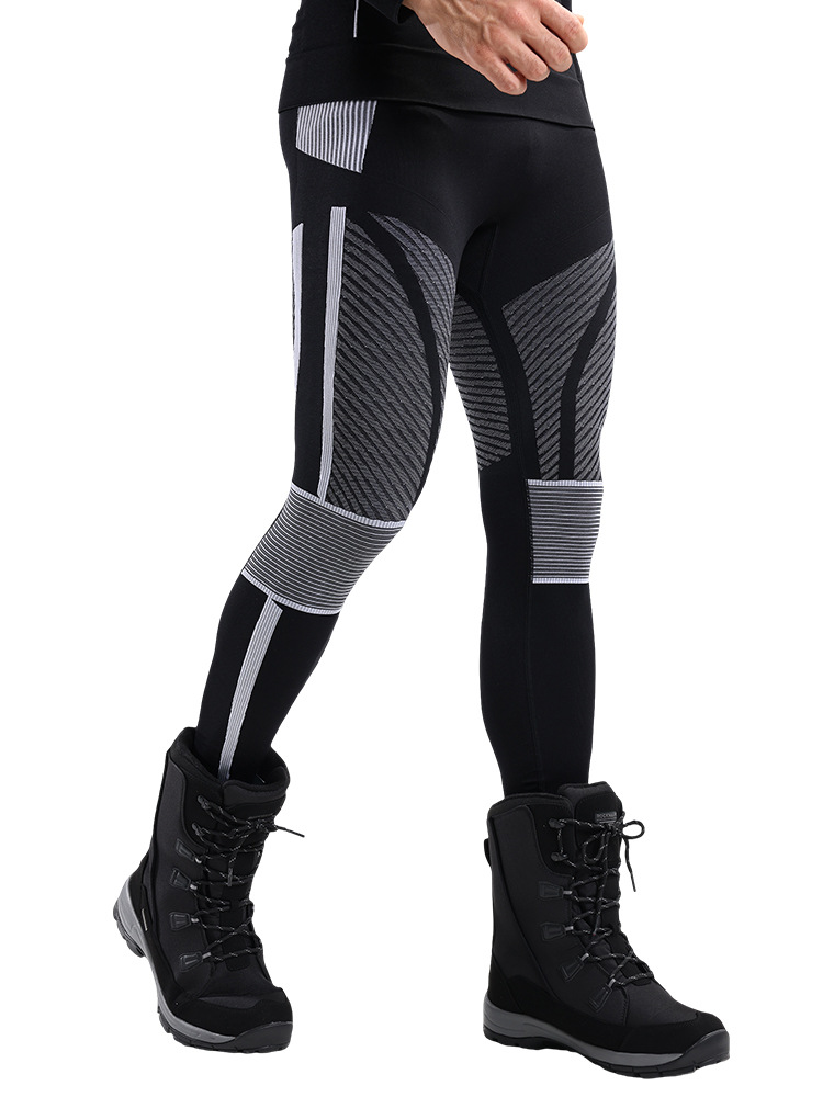 X-BIO nuevo 4.0 poli-energía para fortalecer los pantalones de esquí de esquí para hombre calentamiento apretado para eliminar el sudor compresión pantalones largos otoño invierno