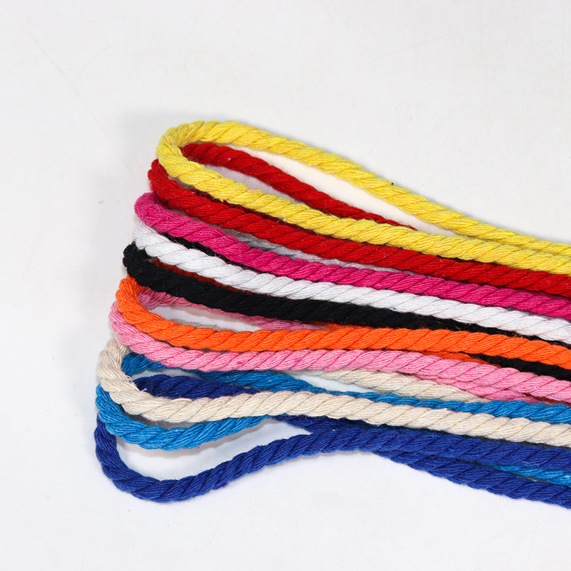 Cordón de lino de seda de seda de seda de seda para la Fuerza Aérea AF1 algodón de poliéster fino 0.5cm lindo cordón redondo de color sólido accesorios de cordón