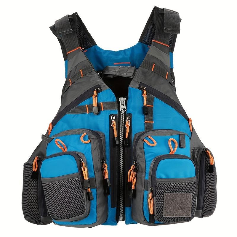 1pc Multi Purpose Fishing Vest: Adjustable Utility Vest with