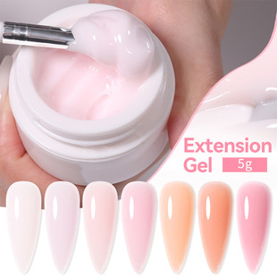 Crystal nail art extension glue phototherapy glue UV fast nail free paper holder nail fast extension for nail salon