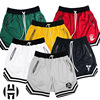 man outdoors Mesh Quick drying shorts Basketball motion leisure time Five point pants LOGO printing run train Pants