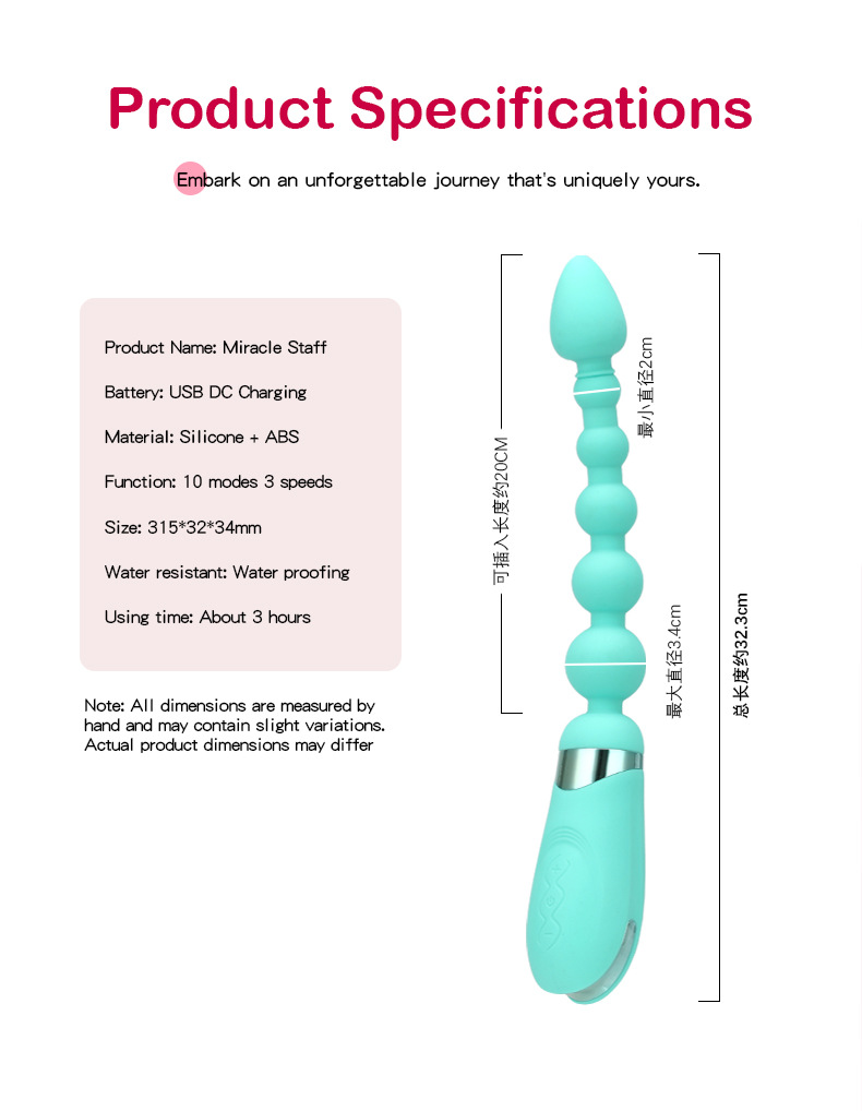 10-Frequency Vibrating Anal Plug, Silicone Prostate Massager, Purple Adult Toy — detail image 6