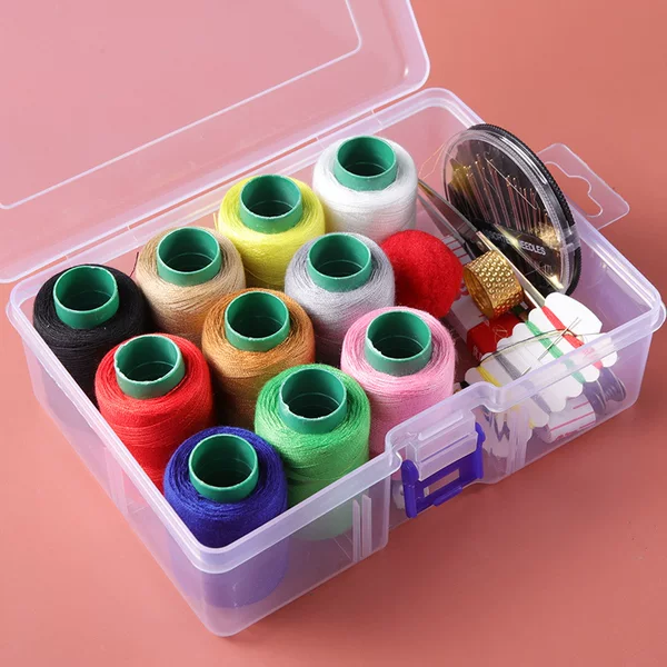 Sewing Box Household Practical Sewing Needle Set Family Dormitory Portable Sewing Bag High Quality Good Storage Box