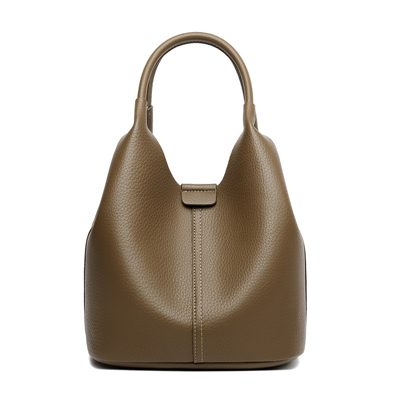 Borsa a secchiello vintage grande capacità tracolla da donna_voghion.com