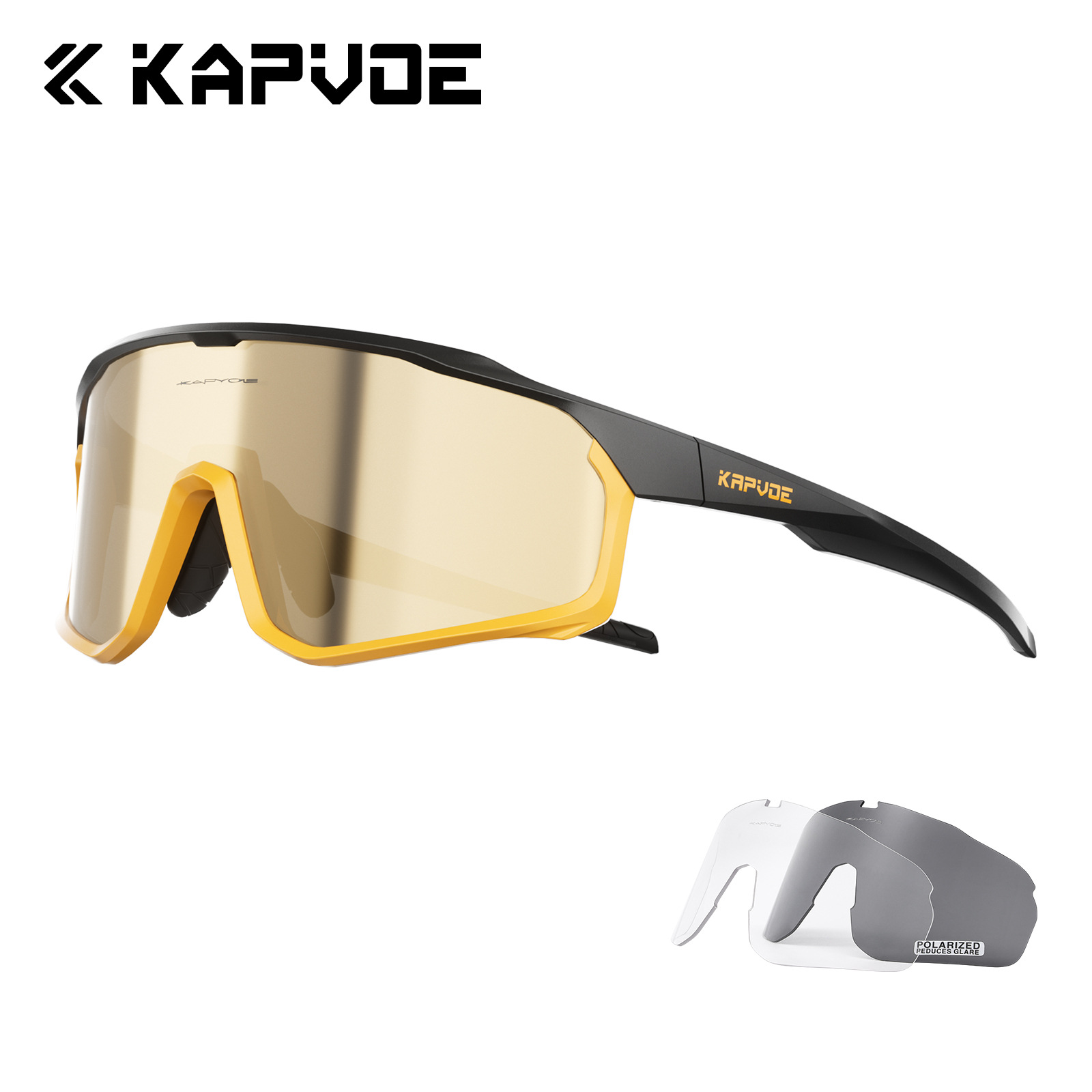 Gafas de Ciclismo con Montura Desmontable de TR90, a Prueba de Viento y Arena, para Deportes al Aire Libre