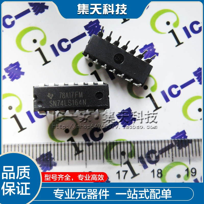Новый DIP-14 серийный сдвиговый регистр SN74LS164N прямого типа