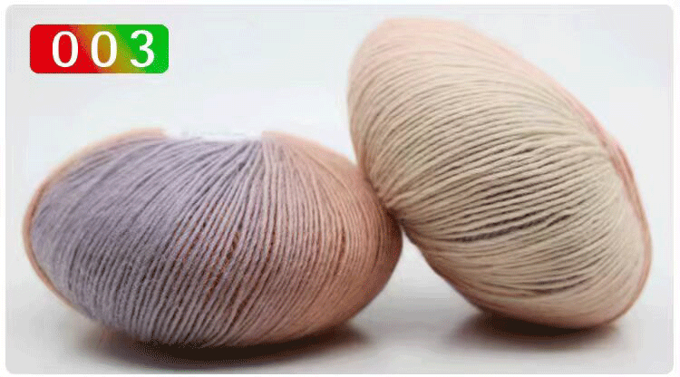 Sección teñido Arco Iris hilo de lana pura color degradado música puntaje medio grueso palo aguja gancho chal sombrero bufanda lana